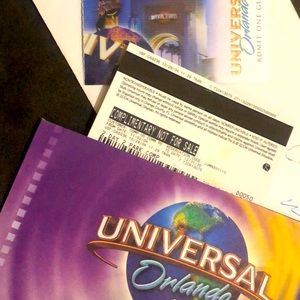 Two universal studios 2-day 2-park passes